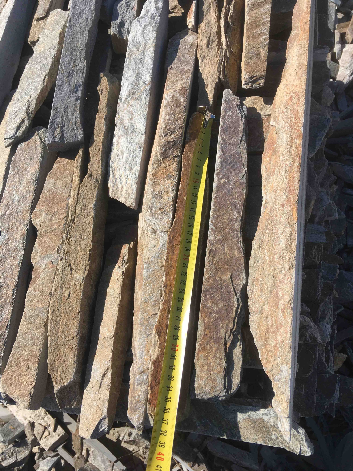 Горбушка златолит мультиколор для облицовки купить в Озёрах