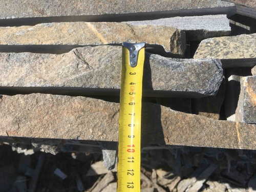 Горбушка златолит мультиколор для облицовки купить в Озёрах