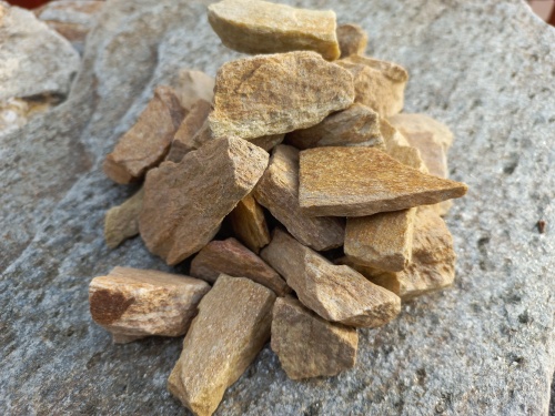 Златолит жёлтый декоративная каменная крошка купить в Озёрах