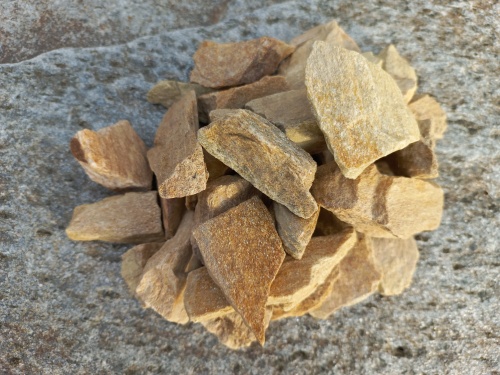 Златолит жёлтый декоративная каменная крошка купить в Озёрах