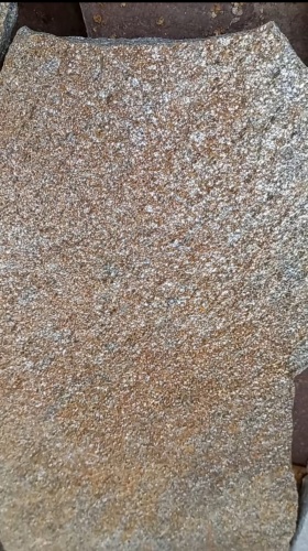 Плитняк златолит серебристый для цоколя, отмостки купить в Озёрах