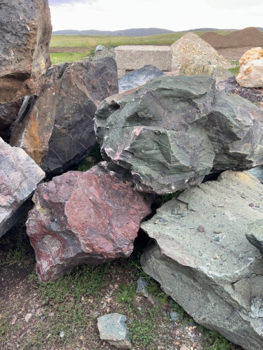 Камни для ландшафтного дизайна зелёные 10-60 килограмм купить в Озёрах