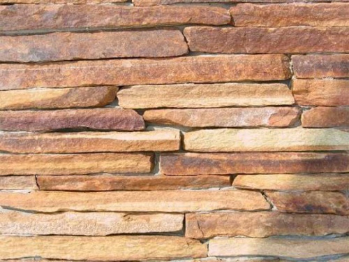 Горбушка златолит золотистый для облицовки купить в Озёрах