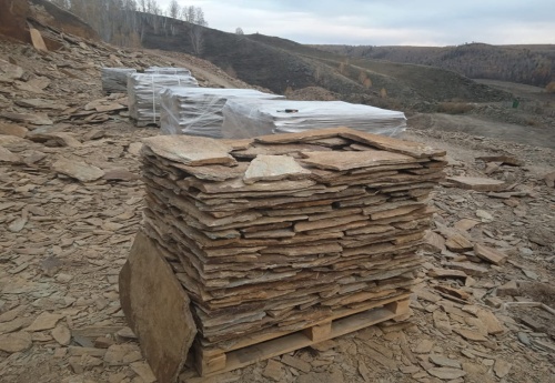 Плитняк кора дерева для цоколя, отмостки купить в Озёрах