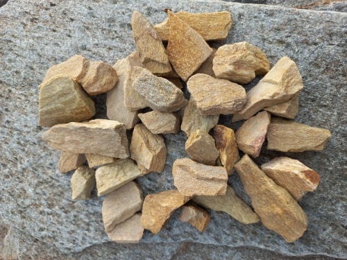 Златолит жёлтый декоративная каменная крошка купить в Озёрах