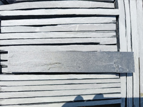 Плитка чёрная из натурального камня фасадная 30 см * 5 см, толщина 7 мм -30 мм купить в Озёрах